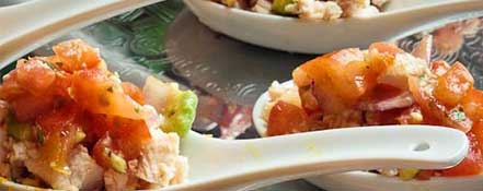 Catering appetizers